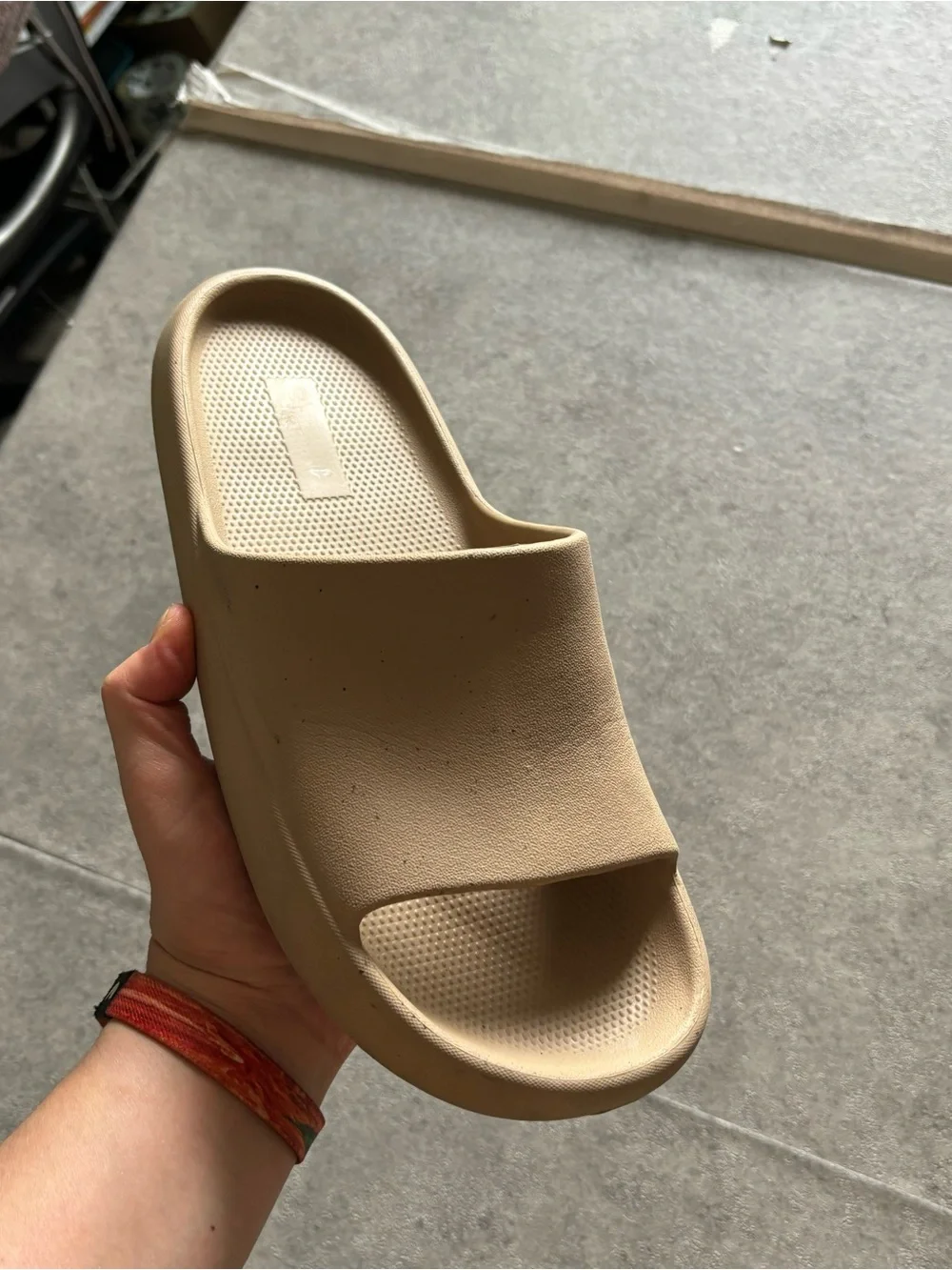 Tan slides